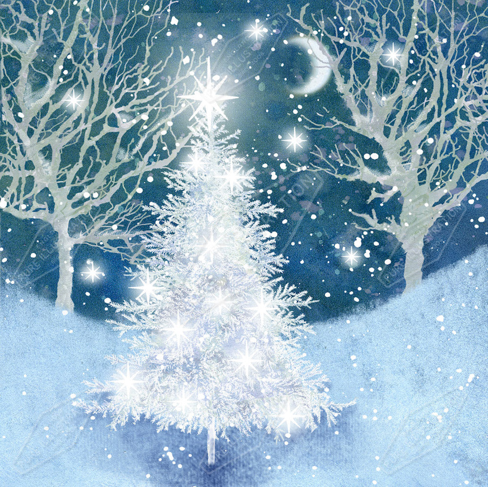 00029189JPA- Jan Pashley is represented by Pure Art Licensing Agency - Christmas Greeting Card Design