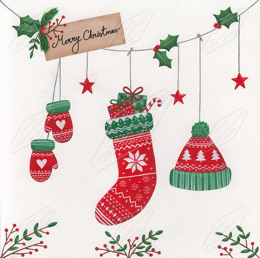 00029260AAI - Cosy Christmas Clothes Decorations by Anna Aitken - Pure Art Licensing Agency