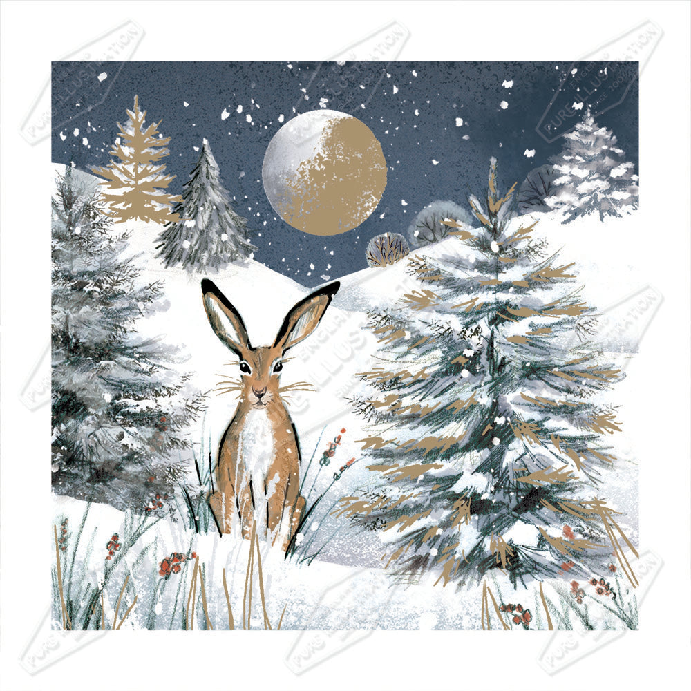 00029369DEV - Deva Evans is represented by Pure Art Licensing Agency - Christmas Greeting Card Design