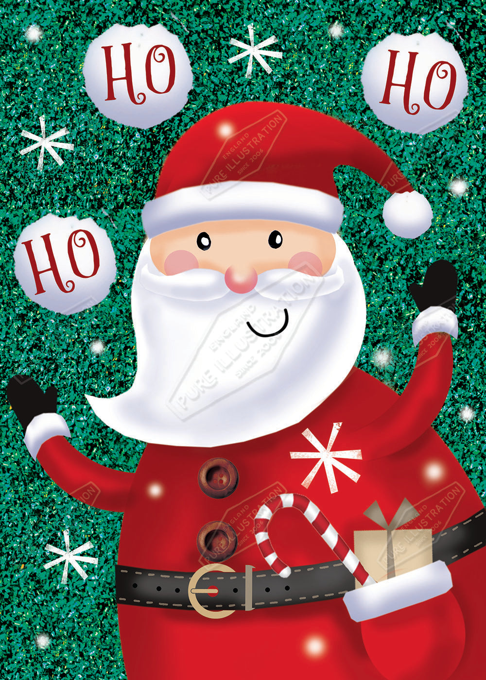 00029446DEV - Deva Evans is represented by Pure Art Licensing Agency - Christmas Greeting Card Design