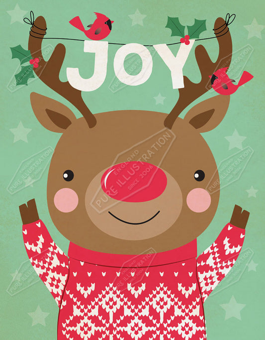 00029526JPH - Jessica Philpott is represented by Pure Art Licensing Agency - Christmas Greeting Card Design