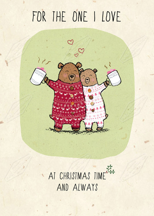 00029575CRE - Couples Christmas design by Cory Reid - Pure Art Licensing & Surface Design Agency
