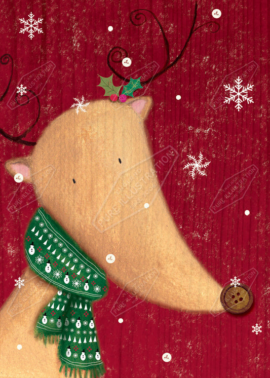 Reindeer Christmas Design by Cory Reid - Pure Art Licensing Agency