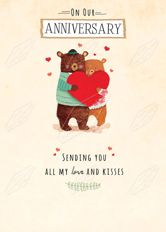 Anniversary Bears by Cory Reid for Pure Art Licensing Agency