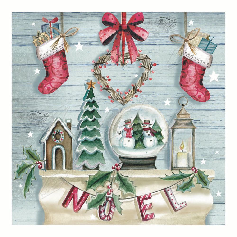 00029669DEV - Deva Evans is represented by Pure Art Licensing Agency - Christmas Greeting Card Design