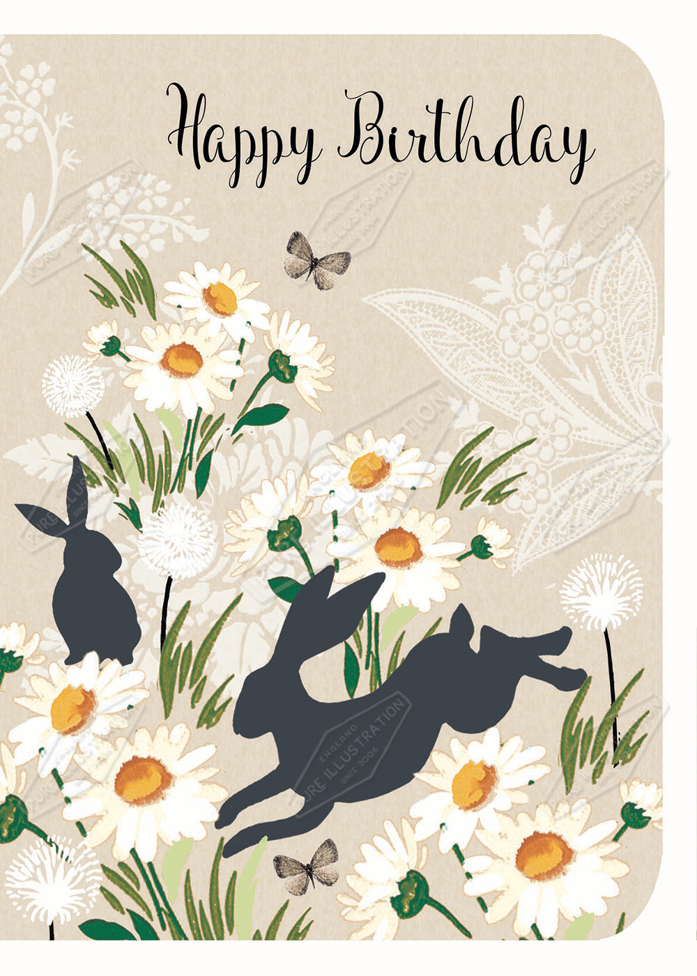 00029742DEV - Deva Evans is represented by Pure Art Licensing Agency - Birthday Greeting Card Design