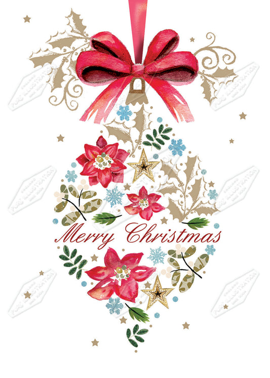 00029774DEV - Deva Evans is represented by Pure Art Licensing Agency - Christmas Greeting Card Design
