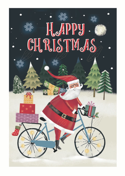00029875DEV - Deva Evans is represented by Pure Art Licensing Agency - Christmas Greeting Card Design