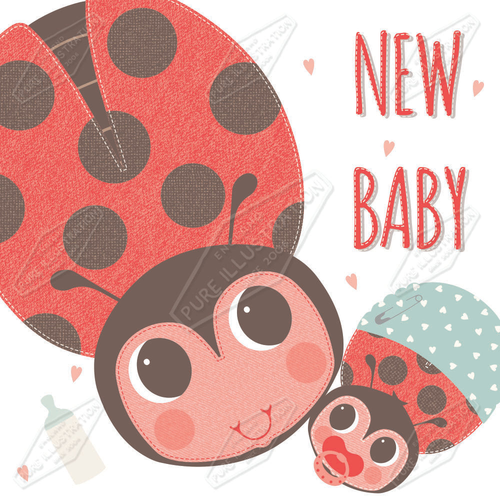 New Baby Bugs Design by Victoria Marks for Pure Art Licensing Agency & Surface Design Studio