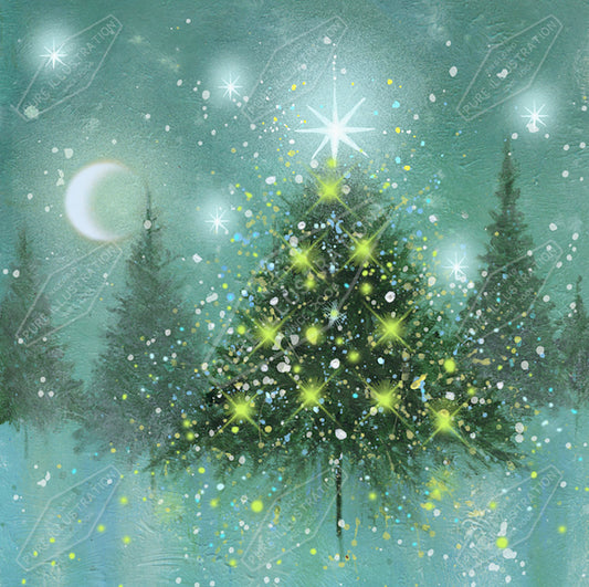 00029892JPA- Jan Pashley is represented by Pure Art Licensing Agency - Christmas Greeting Card Design