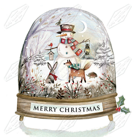00029943DEV - Deva Evans is represented by Pure Art Licensing Agency - Christmas Greeting Card Design