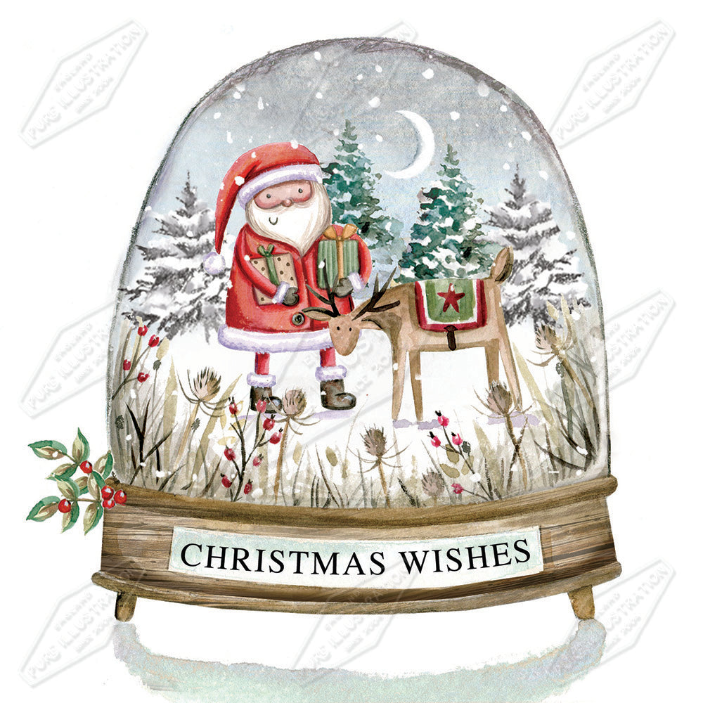 00029946DEV - Deva Evans is represented by Pure Art Licensing Agency - Christmas Greeting Card Design