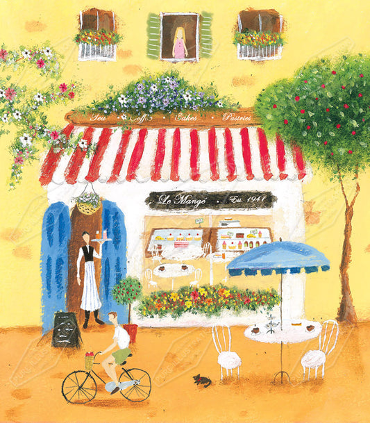 Cafe Scene by Cory Reid for Pure Art Licensing Agency & Surface Design Studio