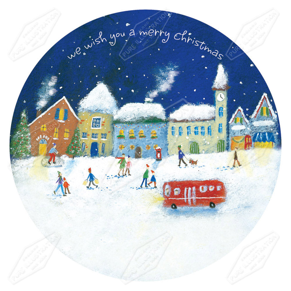 Christmas Town by Cory Reid for Pure Art Licensing Agency & Surface Design Studio