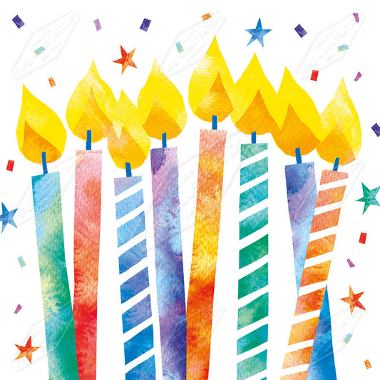 Birthday Candles Design by Victoria Marks for Pure Art Licensing Agency & Surface Design Studio