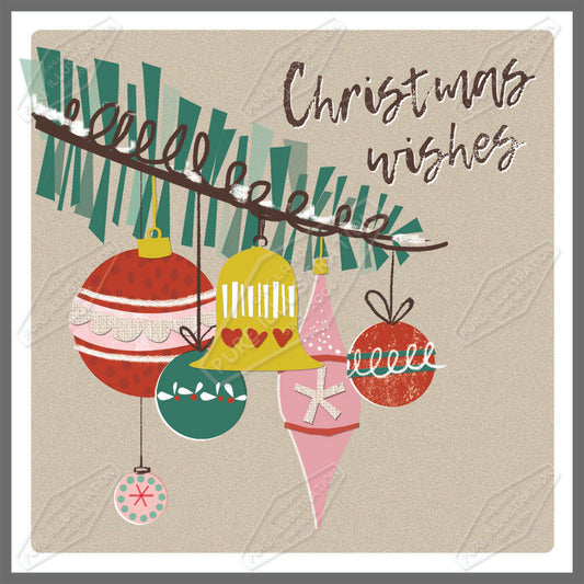 Christmas Decorations Design by Sarah Lake for Pure Art Licensing Agency & Surface Design Studio
