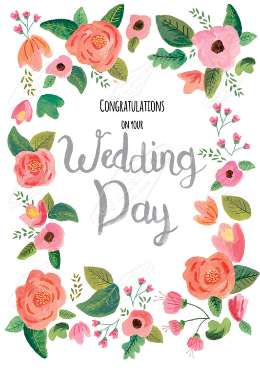 Wedding Flowers by Cory Reid for Pure Art Licensing Agency & Surface Design Studio