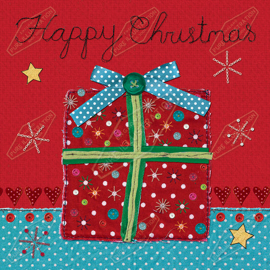 00030133KSP- Kerry Spurling is represented by Pure Art Licensing Agency - Christmas Greeting Card Design