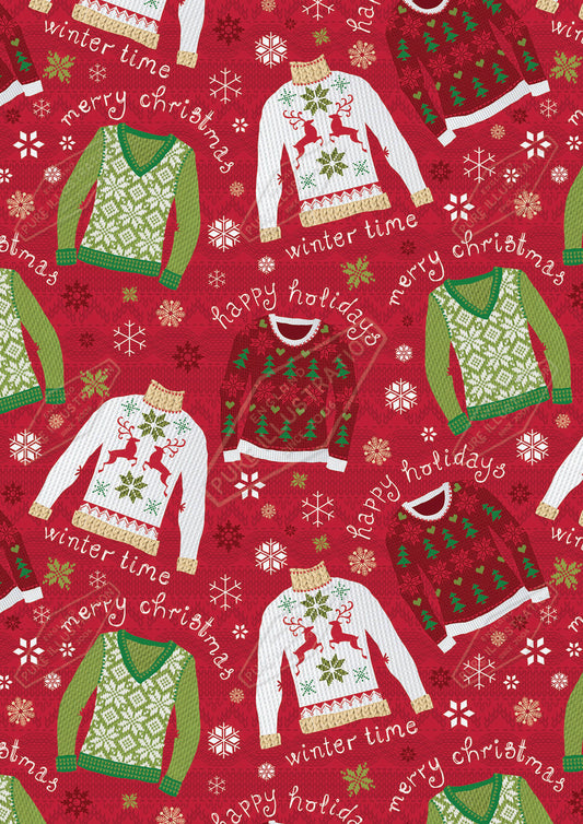 00030143KSP- Kerry Spurling is represented by Pure Art Licensing Agency - Christmas Pattern Design