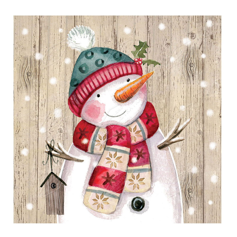 00030162DEV - Deva Evans is represented by Pure Art Licensing Agency - Christmas Greeting Card Design
