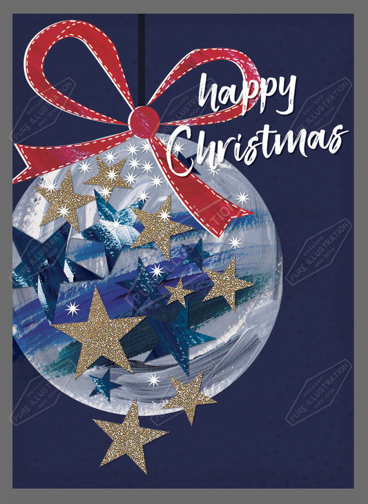00030175SLA- Sarah Lake is represented by Pure Art Licensing Agency - Christmas Greeting Card Design