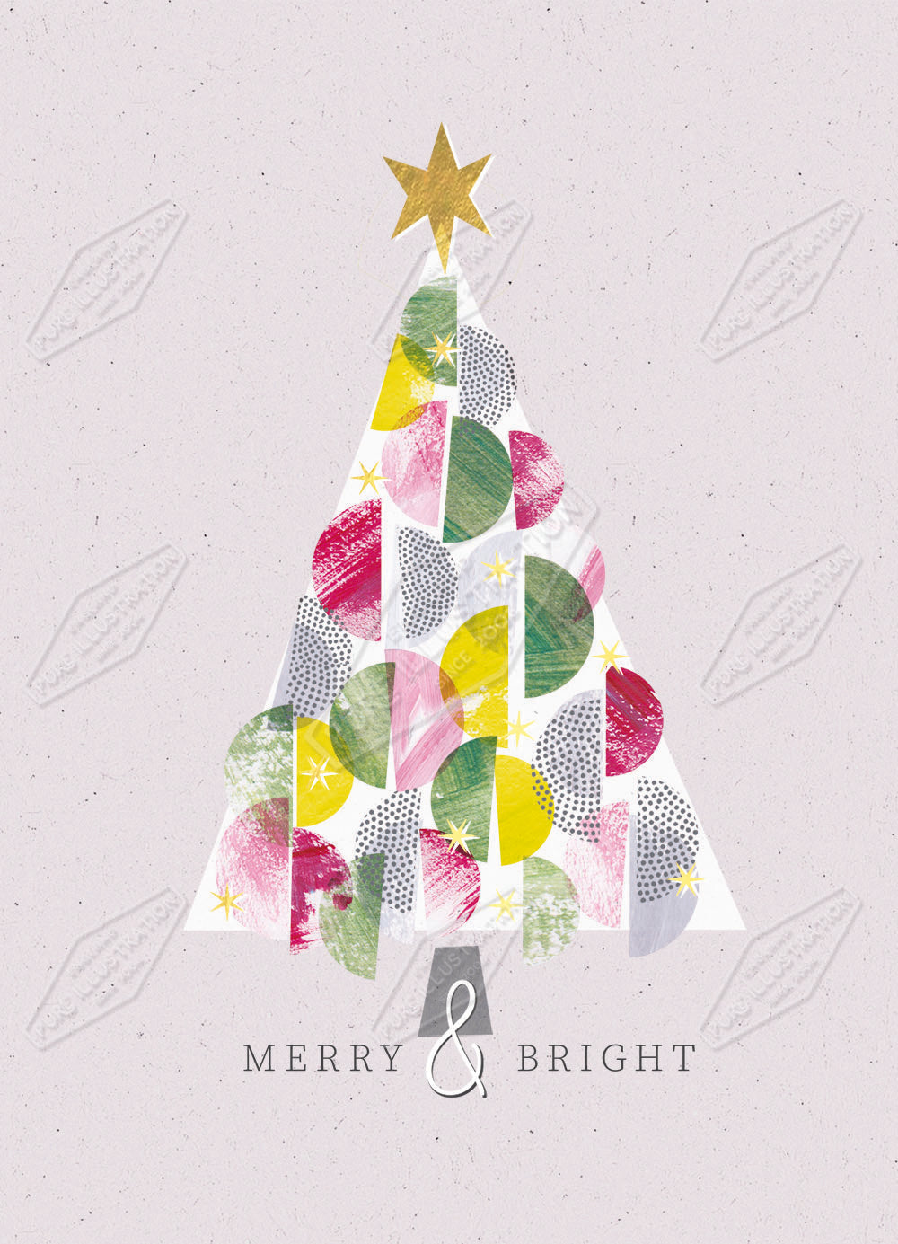 00030188SLA- Sarah Lake is represented by Pure Art Licensing Agency - Christmas Greeting Card Design