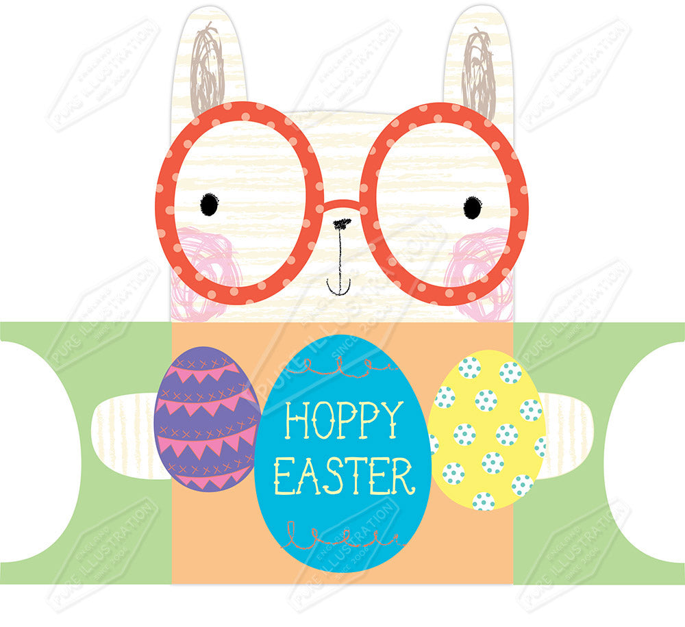 00032108AMC - Amanda McDonough is represented by Pure Art Licensing Agency - Easter Greeting Card Design