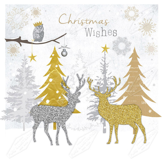 00032132AMC - Amanda McDonough is represented by Pure Art Licensing Agency - Christmas Greeting Card Design
