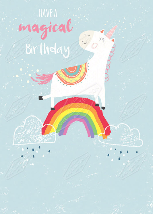 Birthday Unicorn by Cory Reid for Pure Art Licensing Agency & Surface Design Studio