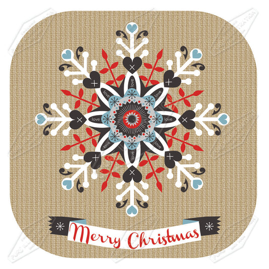 00032188KSP- Kerry Spurling is represented by Pure Art Licensing Agency - Christmas Greeting Card Design