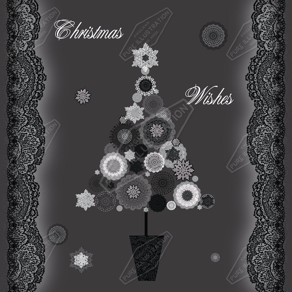 00032217KSP- Kerry Spurling is represented by Pure Art Licensing Agency - Christmas Greeting Card Design