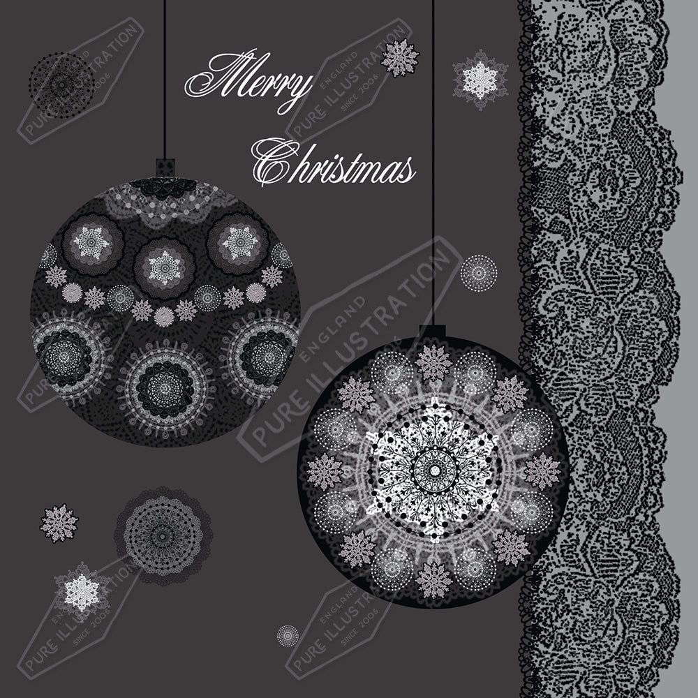 00032219KSP- Kerry Spurling is represented by Pure Art Licensing Agency - Christmas Greeting Card Design