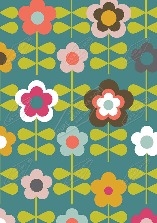 00032228KSP- Kerry Spurling is represented by Pure Art Licensing Agency - Everyday Pattern Design