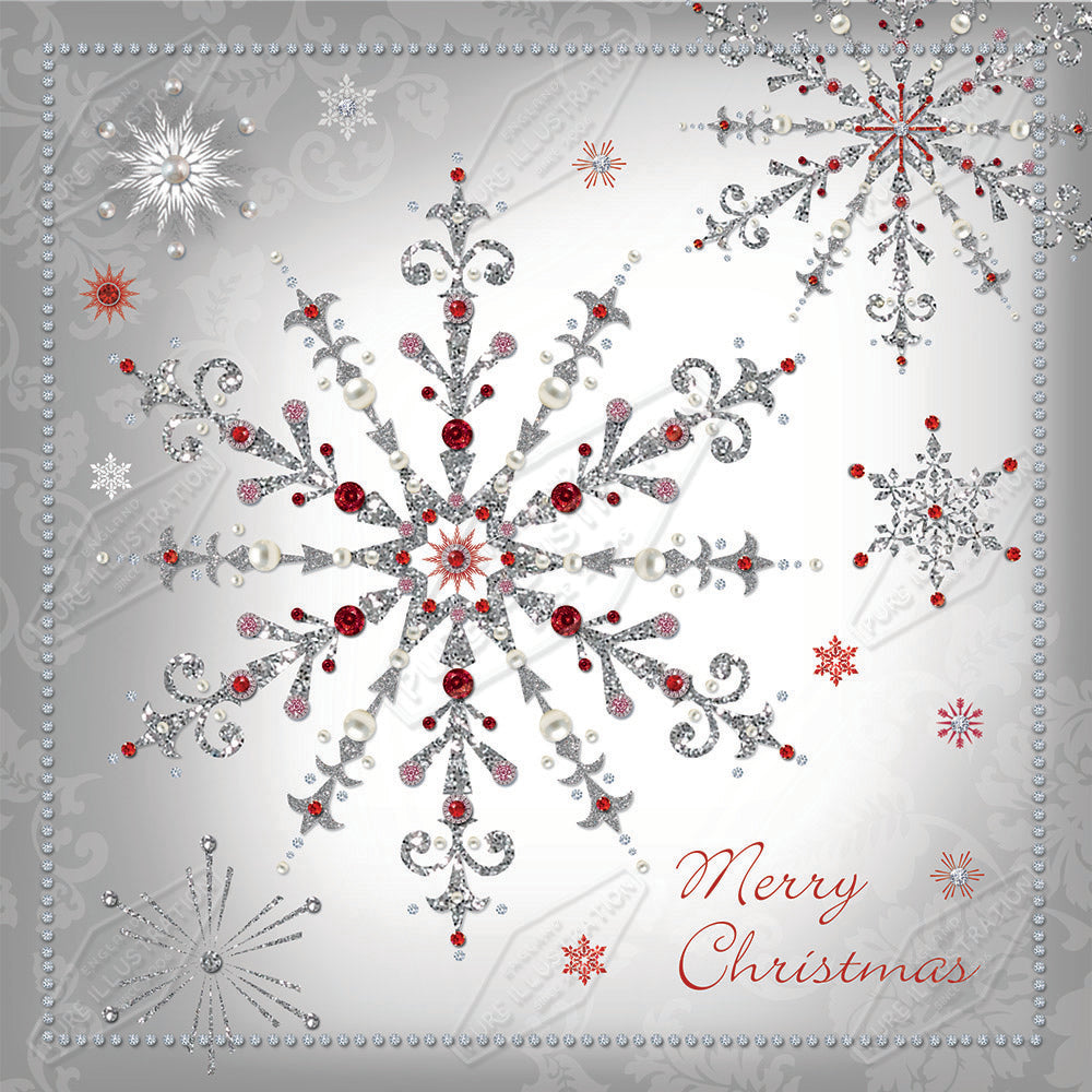 00032231KSP- Kerry Spurling is represented by Pure Art Licensing Agency - Christmas Greeting Card Design