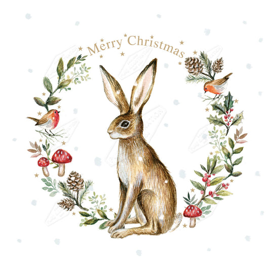 00032254DEV - Deva Evans is represented by Pure Art Licensing Agency - Christmas Greeting Card Design