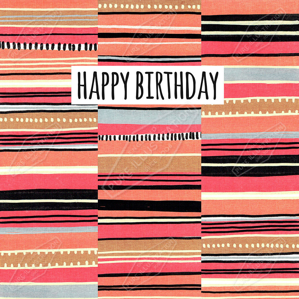 Ethnic Pattern Birthday Design by Pure Art Licensing Agency & Surface Design Studio