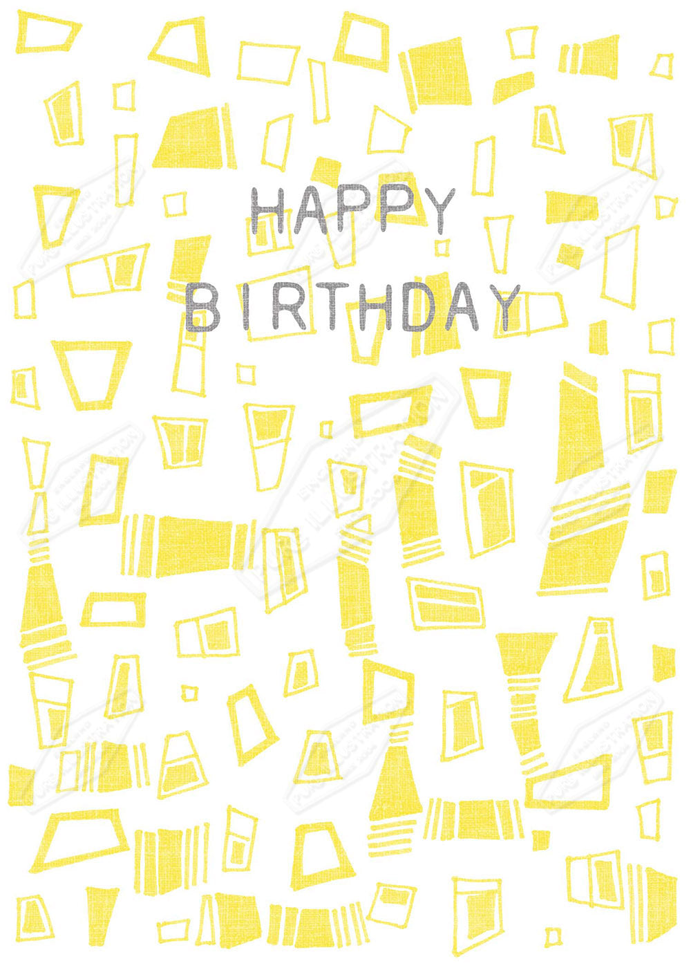 Graphic Pattern Birthday Design by Pure Art Licensing Agency & Surface Design Studio
