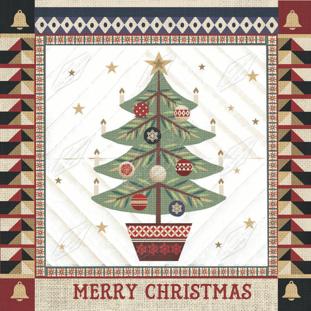 00032859DEV - Deva Evans is represented by Pure Art Licensing Agency - Christmas Greeting Card Design