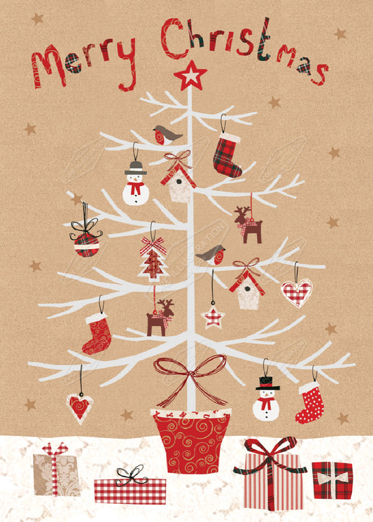 00033198DEV - Deva Evans is represented by Pure Art Licensing Agency - Christmas Greeting Card Design