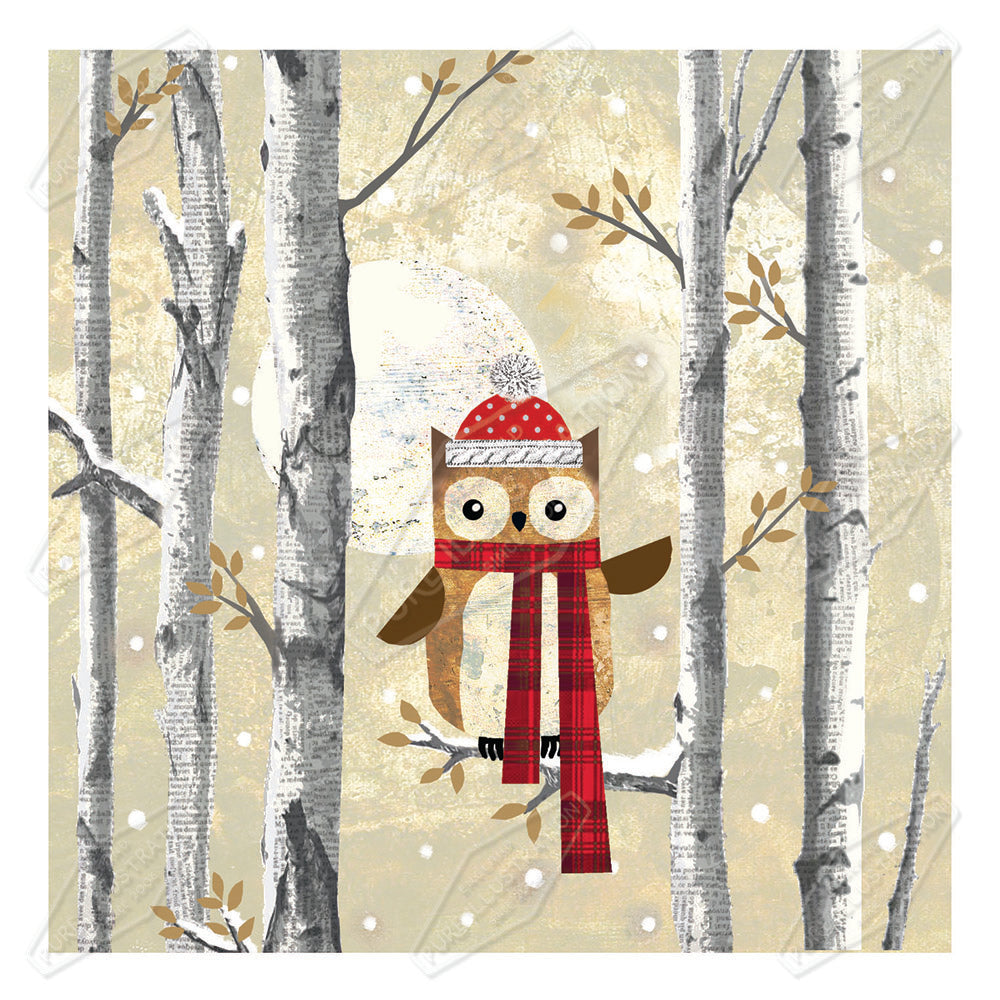 00033401DEV - Deva Evans is represented by Pure Art Licensing Agency - Christmas Greeting Card Design