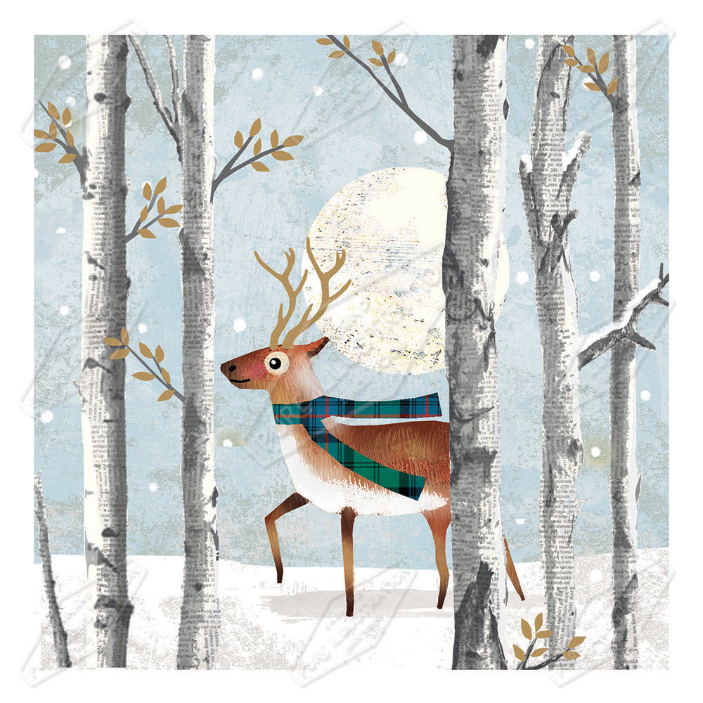 00033402DEV - Deva Evans is represented by Pure Art Licensing Agency - Christmas Greeting Card Design