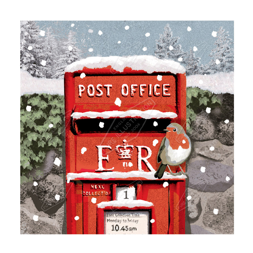 00033471DEV - Deva Evans is represented by Pure Art Licensing Agency - Christmas Greeting Card Design