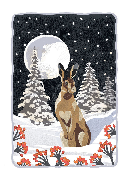 00033547DEV - Deva Evans is represented by Pure Art Licensing Agency - Christmas Greeting Card Design