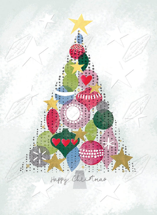 00033575SLA- Sarah Lake is represented by Pure Art Licensing Agency - Christmas Greeting Card Design