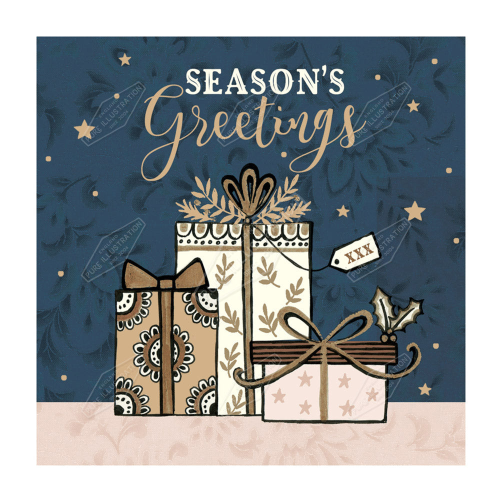 00033606DEV - Deva Evans is represented by Pure Art Licensing Agency - Christmas Greeting Card Design
