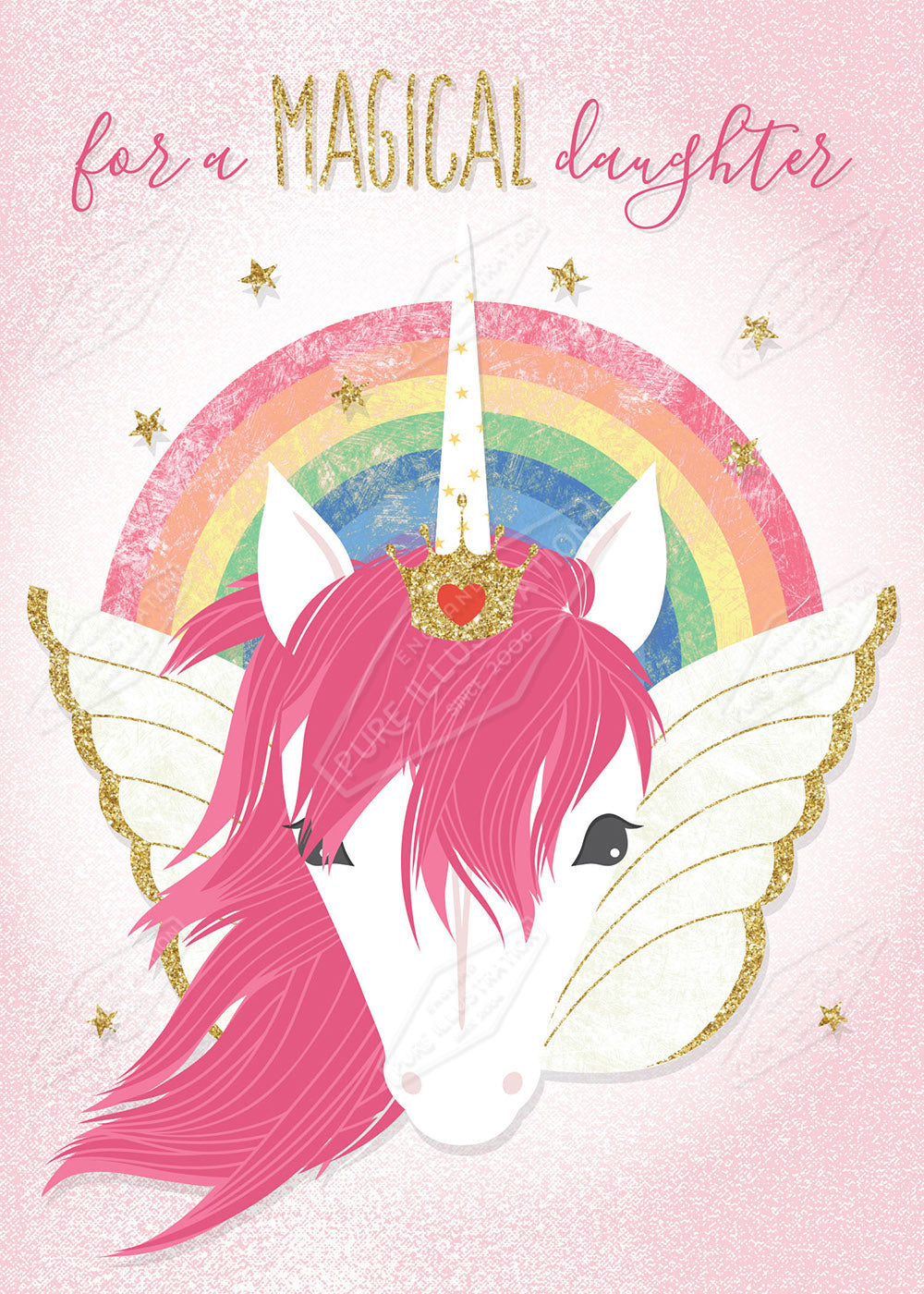 Magical Unicorn design by Gill Eggelston for Pure Art Licensing Agency & Surface Design Studio