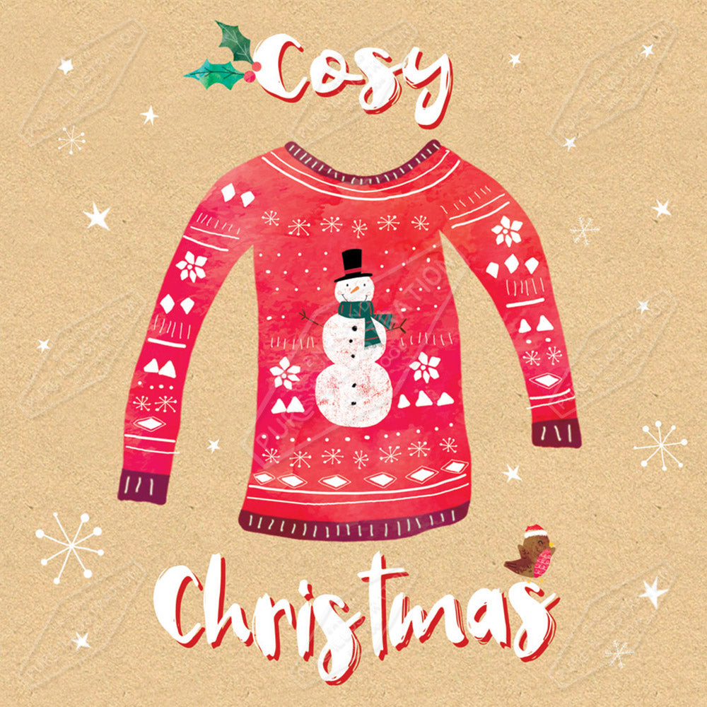 Christmas Jumper Illustration by Cory Reid for Pure Art Licensing Agency & Surface Design Studio