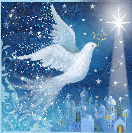 00034000JPA- Jan Pashley is represented by Pure Art Licensing Agency - Christmas Greeting Card Design