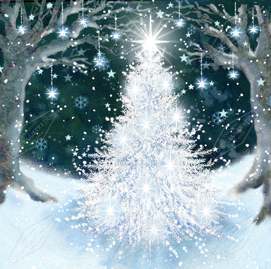 00034015JPA- Jan Pashley is represented by Pure Art Licensing Agency - Christmas Greeting Card Design