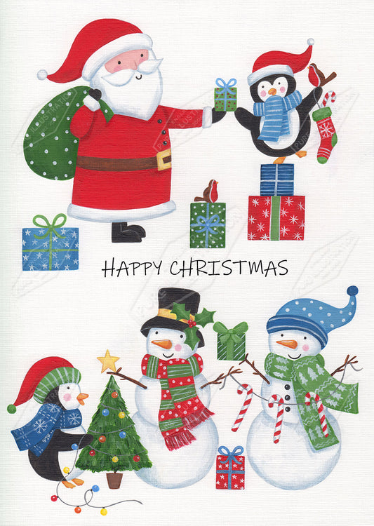 00034067AAI - Christmas Characters by Anna Aitken - Pure Art Licensing Agents International